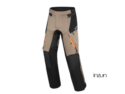 kalhoty ANDES V4 DRYSTAR, ALPINESTARS (hnědá/šedá/černá) 2026 (Velikost S)