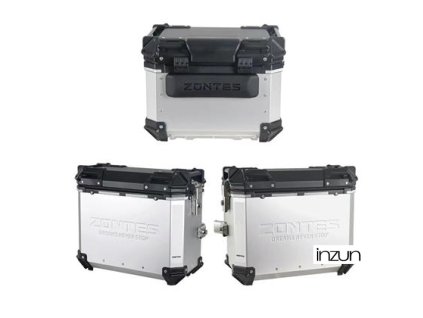 zontes sada stribrnych hlinikovych kufru 703 frontier