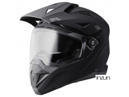 Enduro helma GMS ADVENTUS ZG15001 matná černá 2XL (Velikost 2XL)