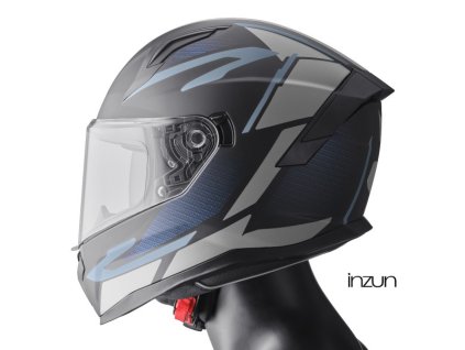 Integrální helma GMS VELOX ZG12601 matná černá-šedá 2XL (Velikost 2xl)