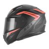 přilba N968 SHIFT, NOX (černá matná, červená) 2026 (Velikost XS)