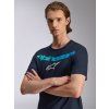 triko COLLARED CSF, ALPINESTARS (modrá) (Velikost XL)
