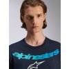 triko COLLARED CSF, ALPINESTARS (modrá) (Velikost M)