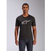 triko AGELESS SHADOW CSF, ALPINESTARS (černá/bílá) (Velikost S)
