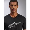 triko AGELESS SHADOW CSF, ALPINESTARS (černá/bílá) (Velikost S)