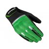 rukavice FLASH CE, SPIDI (černé/zelené)