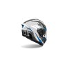 přilba ST 501 BIONIC, AIROH (bílá/modrá) (Velikost XL)