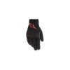 rukavice S MAX DRYSTAR, ALPINESTARS (černá/červená fluo) 2024