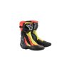 boty SMX PLUS 2, ALPINESTARS (černá/červená fluo/žlutá fluo/šedá) (Velikost 41)