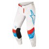 kalhoty TECHSTAR QUADRO, ALPINESTARS (bílá/modrá neon/červená) 2022