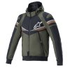 bunda SEKTOR 2 TECH HOODIE, ALPINESTARS (zelená/černá/oranžová fluo) 2023