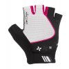 Etape - dámské rukavice AMBRA, bílá/růžová