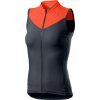 Castelli - dámský dres Solaris, dark steel blue/brilliant pink|outlet