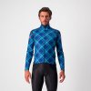 Castelli - pánská bunda Perfetto RoS Long Sleeve, ocean blue/malachite green|outlet