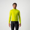 Castelli - pánský dres Pro Thermal Mid LS, chartreuse|outlet