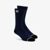 ponožky SOLID, 100% - USA (modrá)