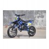 Motocykl Minicross GAZELLE DeLuxe 49cc 2t (Barva Modrá)
