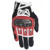 rukavice SMX-2 AIR CARBON, ALPINESTARS (červené/černé/bílé) 2024