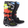 boty TECH 7, ALPINESTARS (černá/žlutá fluo/červená fluo) 2023