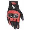 rukavice SMX Z DRYSTAR HONDA kolekce, ALPINESTARS (černá/červená) 2024