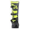 boty TECH 3, ALPINESTARS (černá/šedá/žlutá fluo) (Velikost 43)
