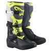 boty TECH 3, ALPINESTARS (černá/šedá/žlutá fluo) (Velikost 43)