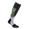 ponožky MX PLUS-2, ALPINESTARS (černá/zelená neon/růžová fluo) 2023
