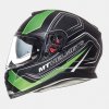 MBW MT THUNDER 3SV TRACE Matt Black/Green velikost XS