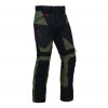 Kalhoty na motocykl MBW GUARD PANTS černo-zelené pánské