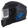 přilba Integral GT 2.1 Flash, CASSIDA (černá matná/metalická modrá/tmavě šedá) plexi s přípravou pro Pinlock 2026 (Velikost S (55 až 56 cm))