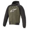 bunda CHROME SPORT HOODIE, ALPINESTARS (zelená) 2024