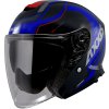 Otevřená helma AXXIS MIRAGE SV ABS village b7 matná modrá S