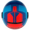 Otevřená helma AXXIS RAVEN SV ABS milánská matná modrá červená L (Velikost L)