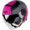 Otevřená helma AXXIS RAVEN SV ABS milano matt pink L
