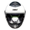 Moto helma Grex G4.2 PRO Kinetic N-Com Metal White 4 (Velikost L)