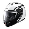 Moto helma Grex G9.1 Evolve Crossroad N-Com Metal White 41 (Velikost M)