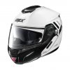 Moto helma Grex G9.2 Offset N-com Metal White 12