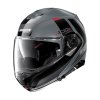 Moto helma Nolan N100-5 Hilltop N-Com Slate Grey 64 (Velikost M)