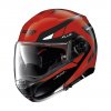 Moto helma Nolan N100-5 Plus Milestone N-Com Corsa Red 54