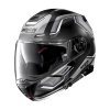 Moto helma Nolan N100-5 Upwind Flat Black N-Com 57 (Velikost M)