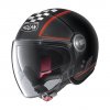 Moto helma Nolan N21 Amarcord Flat Black 112