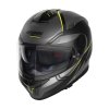 Moto helma Nolan N80-8 Astute N-com Flat Lava GREY 25 (Velikost L)