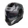 Moto helma Nolan N80-8 Starscream N-com Flat Black 32
