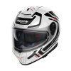 Moto helma Nolan N80-8 Ally N-com Metal White 52 (Velikost L)