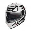 Moto helma Nolan N80-8 Ally N-com Metal White 52
