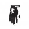 Motokrosové rukavice YOKO TWO černá/bílá L (9) (Velikost 9)