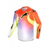 dres RACER LUCENT, ALPINESTARS, dětský (bílá/černá/žlutá fluo) 2024