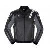 bunda DP-PROGRESSIVE LEATHER, SPIDI (černá/bílá) (Velikost 54)