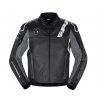 bunda DP-PROGRESSIVE LEATHER, SPIDI (černá/bílá) (Velikost 56)