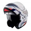 MT Helmets MT Atom SV SKILL A0 Gloss Pearl White velikost XS